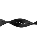 KMaxAI Compatible Silicone Strap for OPPO Band, Energetic Edition/Fashion Edition/NFC Version Bracelet, 1st Generation Colorful Replacement Watchband, Fresh Sports Band, Black