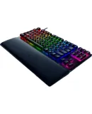 Razer Huntsman V2 Tactical Edition Linear Optical Switch Mechanical Keyboard Wired Gaming Keyboard PUBG Keyboard 87 Keys RGB Lighting with Wrist Rest