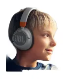 JBL JR460NC [Double 11] Over-Ear Noise-Cancelling Bluetooth Headphones, Immersive Wireless Headset Toy for English Learning, Study Aid, Children's Earphones, Lake Blue