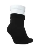 NIKE Men's Socks, Quick-Drying Breathable Sports Socks, Mid-Calf Length, One Pair, DH4058-011 Black, Size S
