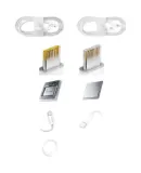 Baseus Apple 17/16/15 Charging Cable, Dual-Head Type-C Data Cable, PD100W Fast Charging, Ctoc Car Charger, 5A Suitable for IPhone17/16e/15, IPad Pro, Laptops