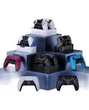 NEWDERY PS5 Controller Charging Station, Elite Controller Charging Dock, Pro Charger, Slim Dual-Controller Storage Stand, DSE Accessories, Black Myth: Wukong