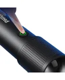 PHILIPS Flashlight, High Brightness, Long Battery Life, Outdoor Survival, Super Bright, Home Use, Compact, Outdoor Lighting, Emergency Light SFL2185