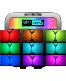 Ulanzi VL49RGB Fill Light White Set, Magnetic Full-Color Fill Light, Portable LED Pocket Light, Dual Color Temperature Photography Light for Mirrorless Cameras And Smartphones, Indoor Portrait Lighting