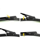 Goodyear (Goodyear) Geely Boyue Windshield Wipers for 2016-2022 Models, Original Boneless 2020 Factory Silent 16-Inch Front And Rear Wiper Set