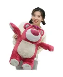 Disney Strawberry Bear Plush Toy Pillow Doll, Qixi Valentine's Day Gift for Girlfriend, Birthday Present, No.7 Fragrant Versio