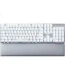 Razer Pro Type Ultra Wireless Mechanical Keyboard, Office Keyboard, Computer Keyboard, Wireless Bluetooth Keyboard, Quiet Yellow Switches, Wrist Rest, White