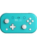 8BitDo 8BitDo Lite 2 Bluetooth Wireless Game Controller for Zelda: Tears of the Kingdom, Motion-Sensing Vibration Switch Console for Android, Peacock Blue
