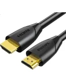 PHILIPS HDMI Cable Version 2.0, 4K60Hz Digital High-Definition Cable, 3D Video Cable for Laptop, Set-Top Box to TV, Projector, Monitor Data Connection Cable, 1 Meter