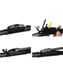 Goodyear Jeep Freedom Light Wiper Blade for 2016-2021 Models, JEEP Boneless Rubber Strip Car Front Wiper Blade 26/18