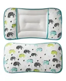 Beedoll Children's Growth Pillow Cover, Summer Skin-Friendly Breathable Gauze Pillowcase, Washable, Small Size Suitable for Stage 1 And Stage 2 Pillows
