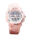 Disney Mickey Mouse Collaboration Sports Digital Watch, Multifunctional Luminous Waterproof Watch, Birthday Gift for Middle And High School Students, Childre