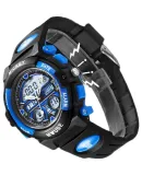 Disney Mickey Mouse Collaboration Sports Digital Watch, Multifunctional Luminous Waterproof Watch, Birthday Gift for Middle And High School Students And Childre