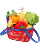 Caja de Frutas y Verduras Jollybaby y Juguetes de Simulación, Conjunto de Corte de Frutas para Educación Temprana, Edades 0-3, Regalo para Recién Nacido, Mi Conjunto de Frutas y Verduras