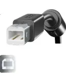 Acer USB 2.0 High-Speed Printer Cable, Square Connector Cable, Compatible with HP, Canon, Epson Printers, Black, 5 Meters