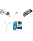 Baseus HZ19 Semi In-Ear Wired Earphones Compatible with Huawei P80 Mate70, Apple Phones, Computers, Music, Karaoke, Android, 3.5mm Gaming Headset with Microphone