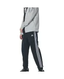 Adidas Men's Sports Pants, Autumn Windproof Casual Sweatpants, Fitness Running Trousers, Black And White Tapered Pants, 2XL