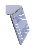 Diyi Workshop suitable for Apple laptop protective case Macbook Air 13 inches M4/M3 air13.6 shell m2 protective cover ultra-thin simple anti-fall A2681/3113