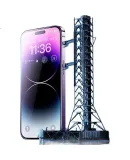 Baseus [Corning Film] Suitable for Apple 14 Pro Max Tempered Glass Screen Protector, IPhone 14 Pro Max Phone Film, Dust-Proof, Anti-Fingerprint, Shockproof, HD Film, Dust-Free Chamber Second Generation Reinforced