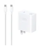 HUAWEI Super Fast Charging Multi-Device Power Adapter (Max 65W), Compact Portable Pocket Charger, Compatible with HarmonyOS Laptops, HUAWEI Phones And Tablets, 1.8-Meter Cable