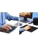 UGREEN Mouse Pad, Office And Home Gaming Mouse Pad, Laptop Rubber Non-Slip Large Desk Mat, Portable Solid Color Mouse Pad, Thickened Wear-Resistant 260*210*2mm