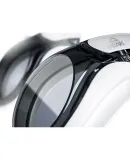 PEAK Swimming Goggles, Waterproof And Anti-Fog High-Definition Swim Glasses for Nearsighted Men And Women, Adult Fashion Frame Swimming Goggles, 3.5 Diopter White