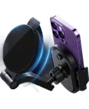 UGREEN Car Phone Holder, Suction Cup Dashboard Mount for Vehicles, Center Console Navigation Windshield Windproof Mount