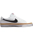 NIKE Women's Skateboarding Shoes COURT LEGACY NN Sneakers DH3161-100 White And Black, Size 36.5