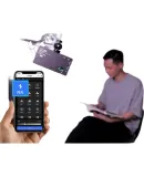 Sidande (Sidande) Fill Light X2049S+, Live Streaming Photography LED Colorful RGB Ambient Light, Video Photo Camera Outdoor Portable Handheld Adjustable Lighting, DSLR Camera Long Battery Life