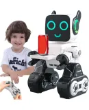 JINGDA TOYS Remote Control Intelligent Robot Toy Programmable Toy for Boys Aged 3-6, Early Education Birthday Gift for Childre