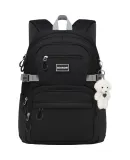 Edison Inventor Middle School Backpack Large Capacity Multi-Compartment Backpack for Boys And Girls High School Students Shoulder Bag K075-10 Black
