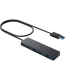 ANKER USB 3.0 Hub, High-Speed 4-Port Hub Expansion Dock, Computer Laptop Multi-Port Adapter Extension Cable, 4 Ports Simultaneous Use 60cm Four-I