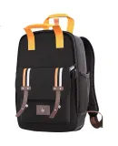 HP Backpack, Travel Bag for Men And Women, Business Briefcase, College Student Schoolbag, Laptop Backpack, Commuter Bag for Work, Notebook Computer Bag, Fashionable Backpack, Vibrant Orange