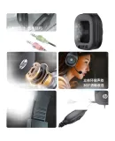 HP DHH-1601 Headphones Headset for Computer Notebook Gaming Voice Listening Student Microphone Two-in-One Online Course Office Education Training Wired Headset