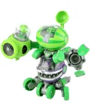 Plants vs. Zombies Boys Toy Assembly Deformed Plants vs. Zombies Robot Plant Three-in-One Children's Day Gift