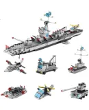 Guanchao Aircraft Carrier Building Blocks Educational Toy for Boys And Girls Aged 6-12, Birthday Gift Puzzle Model