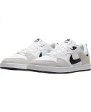 NIKE NIKE Unisex Skateboarding Shoes, Classic SB ALLEYOOP Sneakers, CJ0882-100, White And Black, Size 43