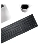 DELL KB500 Wireless Keyboard, Home And Office Keyboard, Stylish Design, Compact Keyboard, Low Noise High Efficiency, USB External Connection, Black