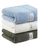 Jieliya Towel Xinjiang Cotton 100% Non-linting Men's Towel Antibacterial Water-absorbent Soft Face Washing Towel 3 Pack