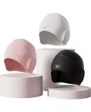 361° Women's Swimming Cap with Extra Ear Protection, Long Hair Swim Cap, Comfortable Non-Binding Waterproof Silicone Adult Men's Swim Cap
