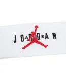 NIKE Jordan Headband Sweat-Absorbing Band, J1007580134OS/DX7001-134, Red And White, One Size Fits All