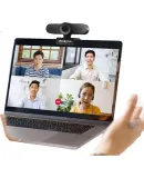 Lenovo ThinkPlus Video Conference Camera, Computer Live Streaming And Online Class Camera, 2K HD with Microphone, Auto Focus, USB Plug-And Desktop Camera