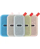 SanDisk (SanDisk) Portable Solid State Drive (E30), Colorful Silicone Protective Case (Ocean Blue)