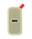 SanDisk (SanDisk) Portable Solid State Drive (E30), Colorful Silicone Protective Case (Prairie Green)