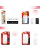 3M Large Adhesive Hook, Strong Load-Bearing, Traceless, No Drilling, Wall-Friendly, for Hanging Clothes, Backpacks, Doors, Hooks, and Shelves, 1 Piece