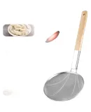 House large colander fine mesh strainer stainless steel colander noodle spoon large 32cm dense colander kitchen filter sieve