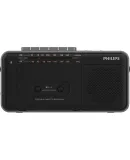 PHILIPS TAR3568 Retro Cassette Player, Tape Recorder, Old-Style Cassette Tape Player with USB Drive, All-In Machine for Elderly And Students' Learning, Single-Play Machine