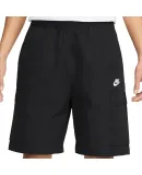 NIKE Men's Sports Shorts, Summer Woven Cargo Shorts, Loose And Simple Style, FB1247-010, Black, Size L