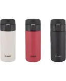 TIGER Antibacterial Protective Bulletproof Stainless Steel Insulated Hot And Cold Cup MKA-K36C Obsidian Black 360ML