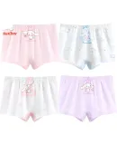Hello Kitty Girls' Cotton Underwear, Children's Boxer Briefs, Spring And Summer Baby Boy Shorts, Breathable Thin Panties, 231005 Boxer Briefs, Size 110